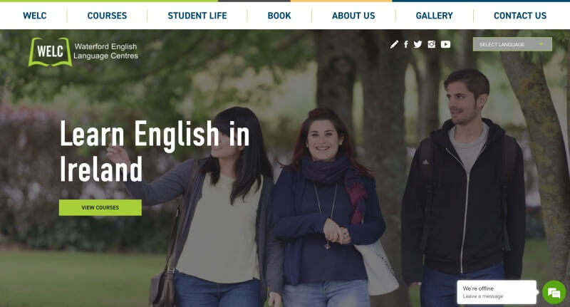 Waterford English Language Centres（WELC）