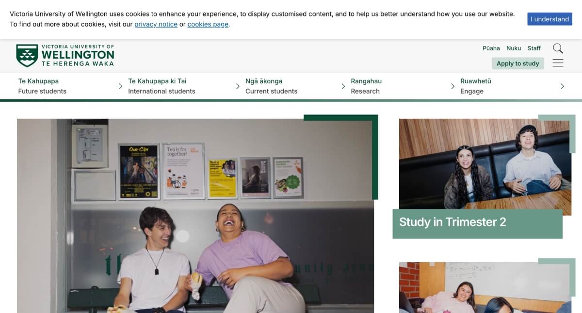 ビクトリア大学付属英語研修所｜Victoria University of Wellington – English Language Institute